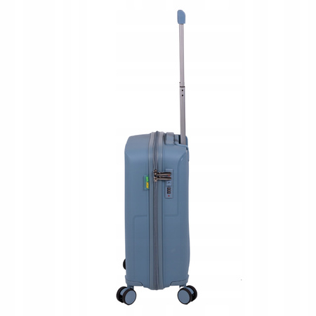 Walizka mała, do samolotu jasnoniebieska – kabinowa, elegancka, funkcjonalna i lekka Wowbag 7918 S light blue