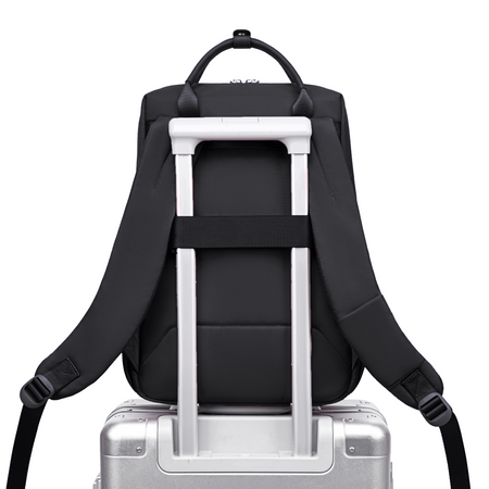 Elegancki damski plecak czarny miejski do pracy i na studia na laptopa i format A4 CHANTRIA CB00628black