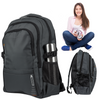 Plecak miejski szary pojemny nowoczesny młodzieżowy na laptopa 15,6" Wowbag BG82237 grey