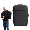 Plecak czarny kabinowy podróżny 50x33x20 na pokład Wizzair LOT WJ8423 black