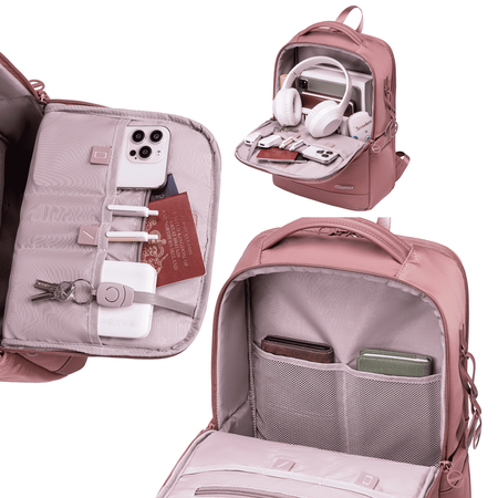 Plecak damski miejski beżowy elegancki do pracy na studia stylowy kobiecy CHANTRIA CB00766 khaki