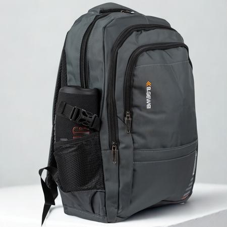 Plecak miejski szary pojemny nowoczesny młodzieżowy na laptopa 15,6" Wowbag BG82237 grey