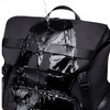 Czarny plecak miejski młodzieżowy, wodoodporny, na laptopa 15,6", 17 l, z wieloma kieszeniami. SUPER FIVE FB723 Black.