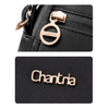 Torebka damska czarna na ramię crossbody mała nylonowa wodoodporna