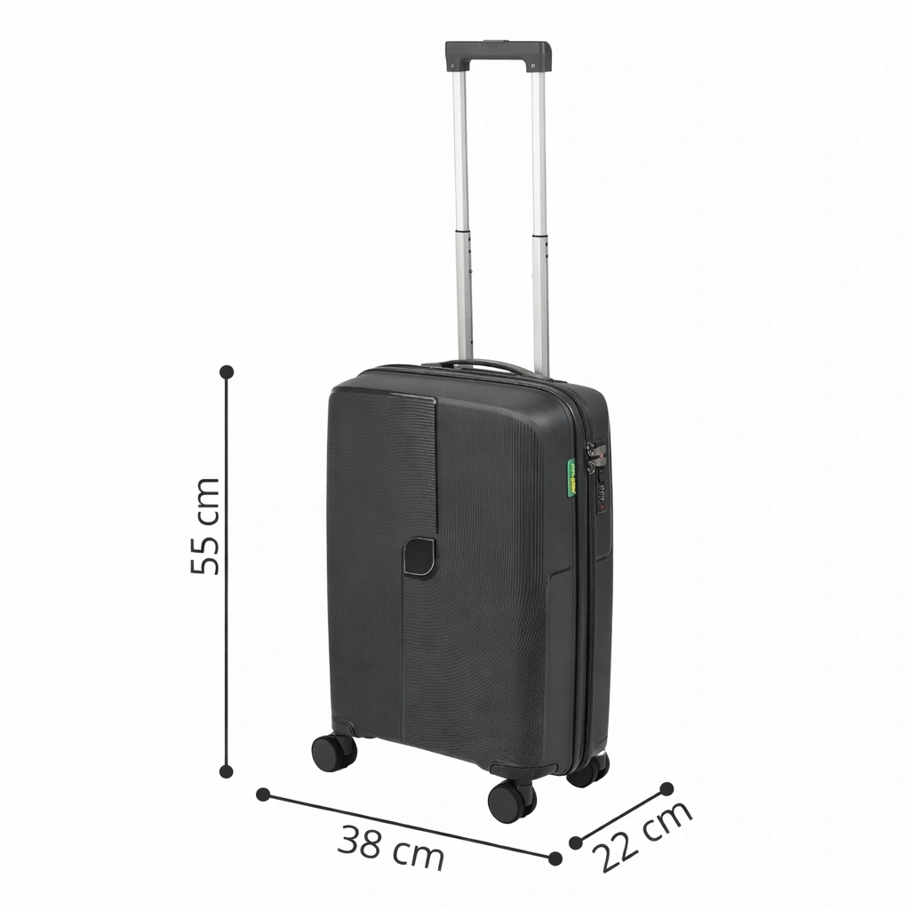 Mała walizka ciemnoszara – kabinowa, podróżna, nowoczesna i wytrzymała na kółkach Wowbag 7918 S dark grey pol_pl_Mala-walizka-ciemnoszara-kabinowa-podrozna-nowoczesna-i-wytrzymala-na-kolkach-Wowbag-7918-S-dark-grey-80_15