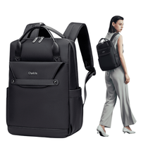 Plecak damski miejski czarny stylowy szkolny na studia do pracy dla dziewczyny CHANTRIA CB00628black