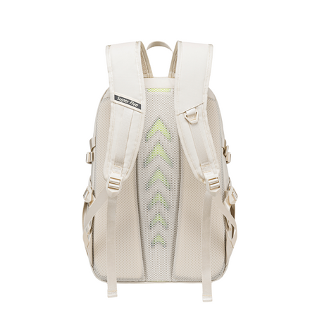 Biały plecak miejski damski, 22,8 l, wodoodporny, na laptopa 15,6", podróżny i na co dzień. SUPER FIVE FB700 White.