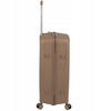 Walizka do samolotu beżowa średnia – modna, trwała, na kółkach, elegancka i praktyczna Wowbag 7918 M champagne