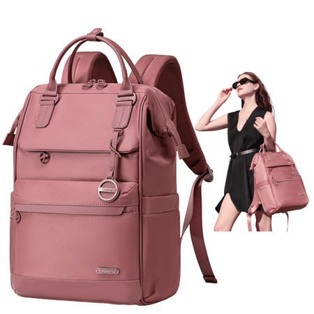 Plecak miejski damski różowy modny dla dziewczyny na studia szkolny do pracy CHANTRIA CB00788rose