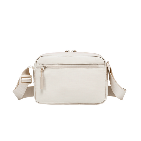 TOREBKA na ramię, biała unisex, stylowa, wodoodporna, Super5 FKB754white