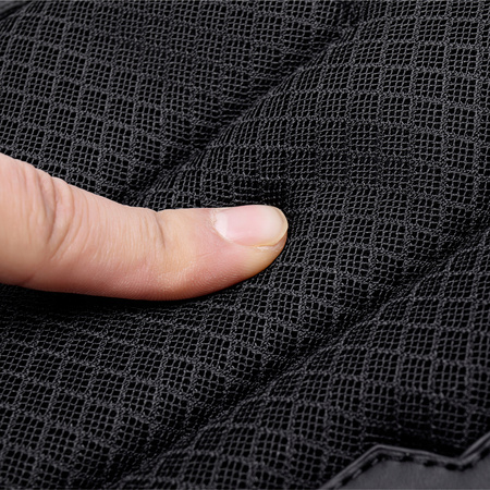 Saszetka na ramię męska damska czarna miejska wodoodporna stylowa funkcjonalna 5,5 L. Arctic Hunter XB00121Black