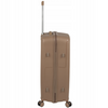 Duża walizka podróżna beżowa na kółkach – lekka, wytrzymała i elegancka walizka do samolotu Wowbag 7918 L champagne