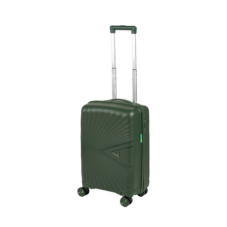 Walizka mała do samolotu ciemnozielona – elegancka, trwała, lekka i funkcjonalna podróżna Wowbag 7905 S dark green