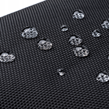 Saszetka męska czarna na ramię torba miejska biznesowa wodoodporna modna stylowa 2,7 L Arctic Hunter K00689Black