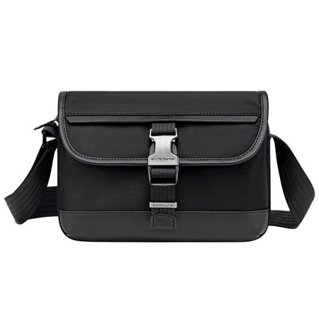 Torebka na ramię, mała, męsko-damska listonoszka,na dokumenty,na co dzień Arctic Hunter KB00828 black