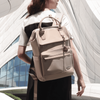 Plecak damski miejski beżowy modny dla dziewczyny do pracy na studia na codzień CHANTRIA CB0788khaki