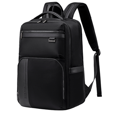 Plecak miejski czarny elegancki do pracy nowoczesny pojemny na laptopa 15,6" Arctic Hunter B00808 black