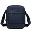Saszetka męska granatowa wodoodporna torba na ramię miejska biznesowa elegancka funkcjonalna 2,7 L Arctic Hunter K00689Blue