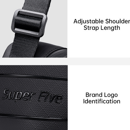 Saszetka torba na ramię czerwona damska miejska saszetka młodzieżowa na spacer 3,2 L Super Five FKB697Red