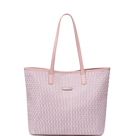 Torba damska shopper różowa modna, pojemna 15,6 l wodoodporna, stylowa dla kobiet i dziewczyn. CHANTRIA CB801 Pink.