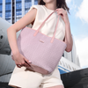 Torba damska shopper różowa modna, pojemna 15,6 l wodoodporna, stylowa dla kobiet i dziewczyn. CHANTRIA CB801 Pink.