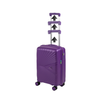 Walizka mała na kółkach fioletowa – stylowa, wytrzymała, elegancka i lekka do samolotu Wowbag 7905 S purple