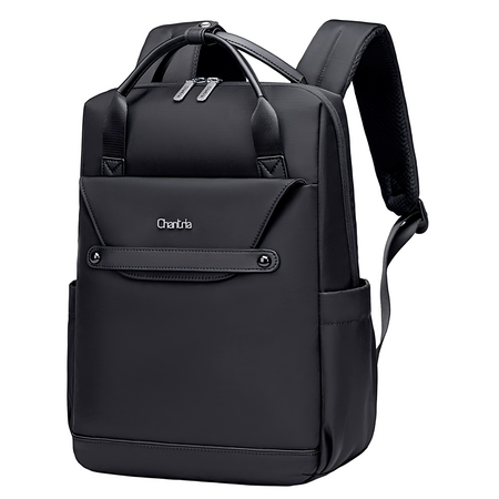 Elegancki damski plecak czarny miejski do pracy i na studia na laptopa i format A4 CHANTRIA CB00628black