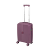 Walizka kabinowa fioletowa – mała, nowoczesna, na kółkach, podróżna i modna do samolotu Wowbag 7918 S purple
