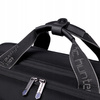 Czarny plecak miejski podróżny biznesowy,  na laptop 15,6", 18 l,  pojemny i funkcjonalny. Arctic Hunter B00540 Black.