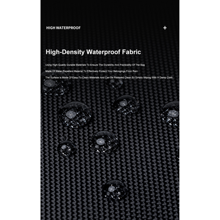 Saszetka męska czarna na ramię biznesowa torba miejska wodoodporna stylowa funkcjonalna 5,8 L Arctic Hunter K00579Black