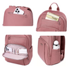 Plecak damski miejski róż dla dziewczyny mały elegancki modny na co dzień