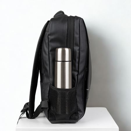 Plecak nowoczesny, na studia, szkolny czarny, z USB, na laptopa 15,6" dla chłopaków/dziewczyn VIO BK91103 black