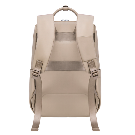 Plecak dla kobiety biznesowy elegancki kremowy do pracy i na studia mieści laptop 15,6”  CHANTRIA CB00628 khaki