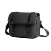 Torebka listonoszka czarna na ramię miejska wodoodporna elegancka na tablet 10,2″ 5,8 l Arctic Hunter K00568Black