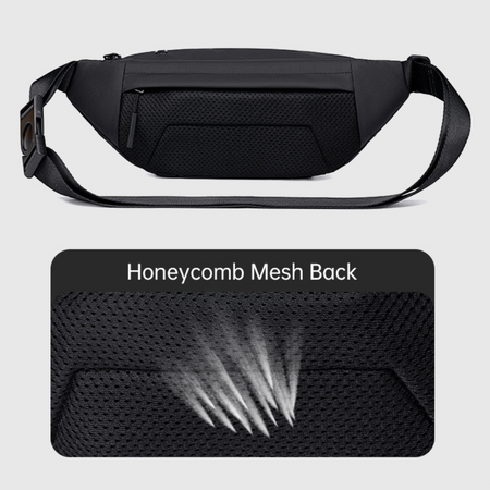 Nerka damska czerwona wodoodporna saszetka na spacer sportowa praktyczna 3,5 L Super Five FXB755Red