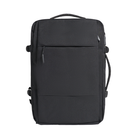 Plecak czarny kabinowy podróżny 50x33x20 na pokład Wizzair LOT WJ8423 black