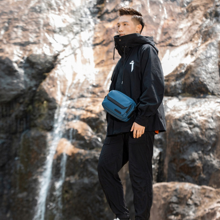 Torebka listonoszka niebieska damska męska na ramię stylowa miejska uniwersalna 3 l Arctic Hunter YB00518 Blue