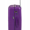 Duża walizka podróżna fioletowa na kółkach – lekka, stylowa i pojemna, do samolotu 100 L Walizka Wowbag 7905 L purple