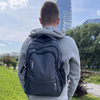 Plecak miejski szary pojemny nowoczesny młodzieżowy na laptopa 15,6" Wowbag BG82237 grey