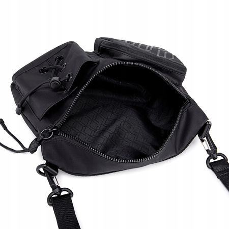 Torebka listonoszka szara stylowa młodzieżowa miejska na ramię wodoodporna modna praktyczna 3 l Arctic Hunter K00535Grey