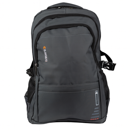 Plecak miejski szary pojemny nowoczesny młodzieżowy na laptopa 15,6" Wowbag BG82237 grey