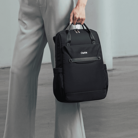 Plecak damski miejski czarny stylowy szkolny na studia do pracy dla dziewczyny CHANTRIA CB00628black