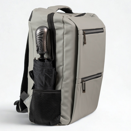 Plecak młodzieżowy szary - do szkoły, na studia, do pracy, mieści laptop 15,6 Wowbag BK91105 grey