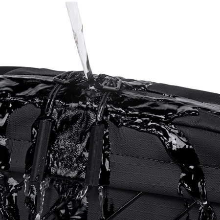 Torebka listonoszka czarna miejska wodoodporna modna na ramię elegancka uniwersalna 2,6 l Super5 FKB754Black