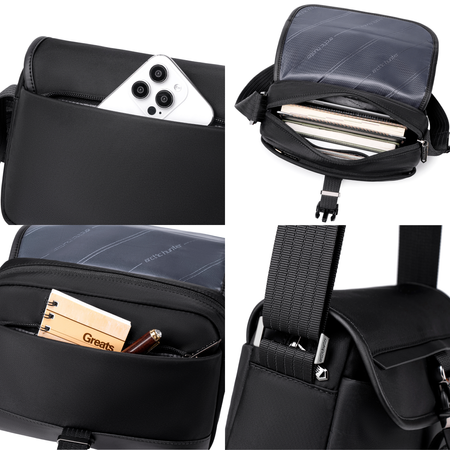 Torebka na ramię, beżowalistonoszka miejska damskana dokumenty telefon Arctic Hunter  KB00828 khaki