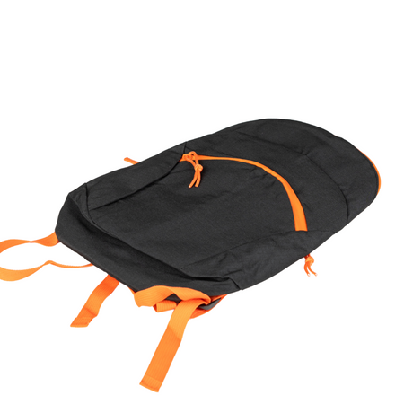 Plecak czarny mały superlekki tekstylny na rower spacer woda telefon klucze bluza VIO  XY092017 black