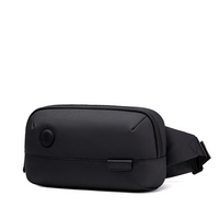 Saszetka nerka czarna męska damska na ramię miejska wodoodporna stylowa pojemna torba 7,5 L Arctic Hunter Y00557Black