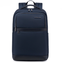 Plecak miejski niebieski, biznesowy i wodoodporny, na laptop, 15 l, wygodny i elegancki. Arctic Hunter B00670 Blue.