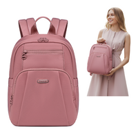 Plecak damski miejski róż dla dziewczyny mały elegancki modny na co dzień