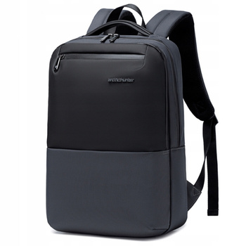 Szary plecak miejski biznesowy, 10 l, na laptopa 15,6", wodoodporny, elegancki i funkcjonalny. Arctic Hunter B00681 Grey